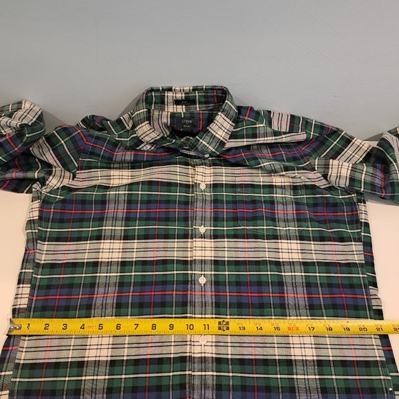 J. Crew Slim Fit Oxford men's large long sleeve button down shirt style C4283 - Picture 9 of 12